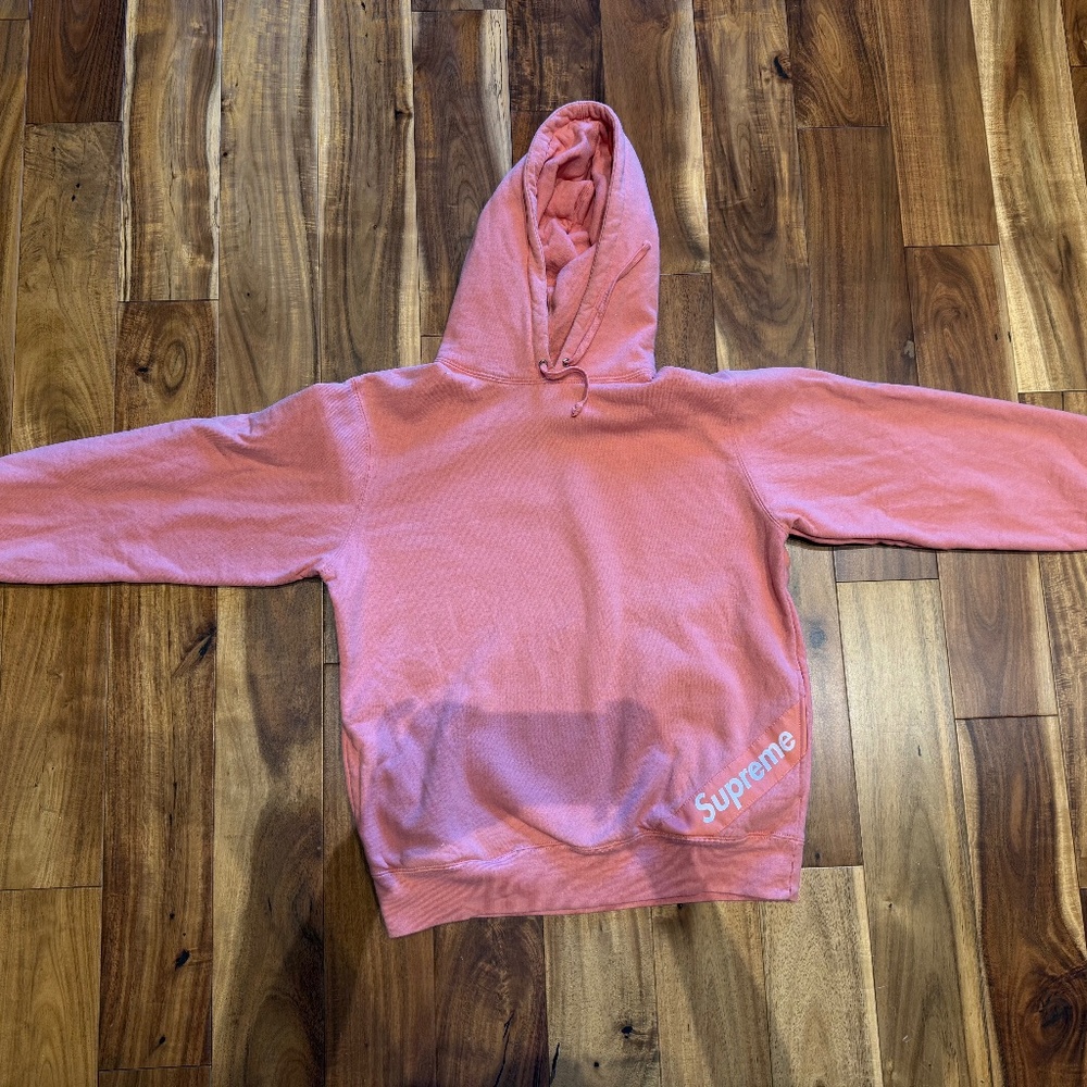 Supreme Corner Label Hooded Sweatshirt